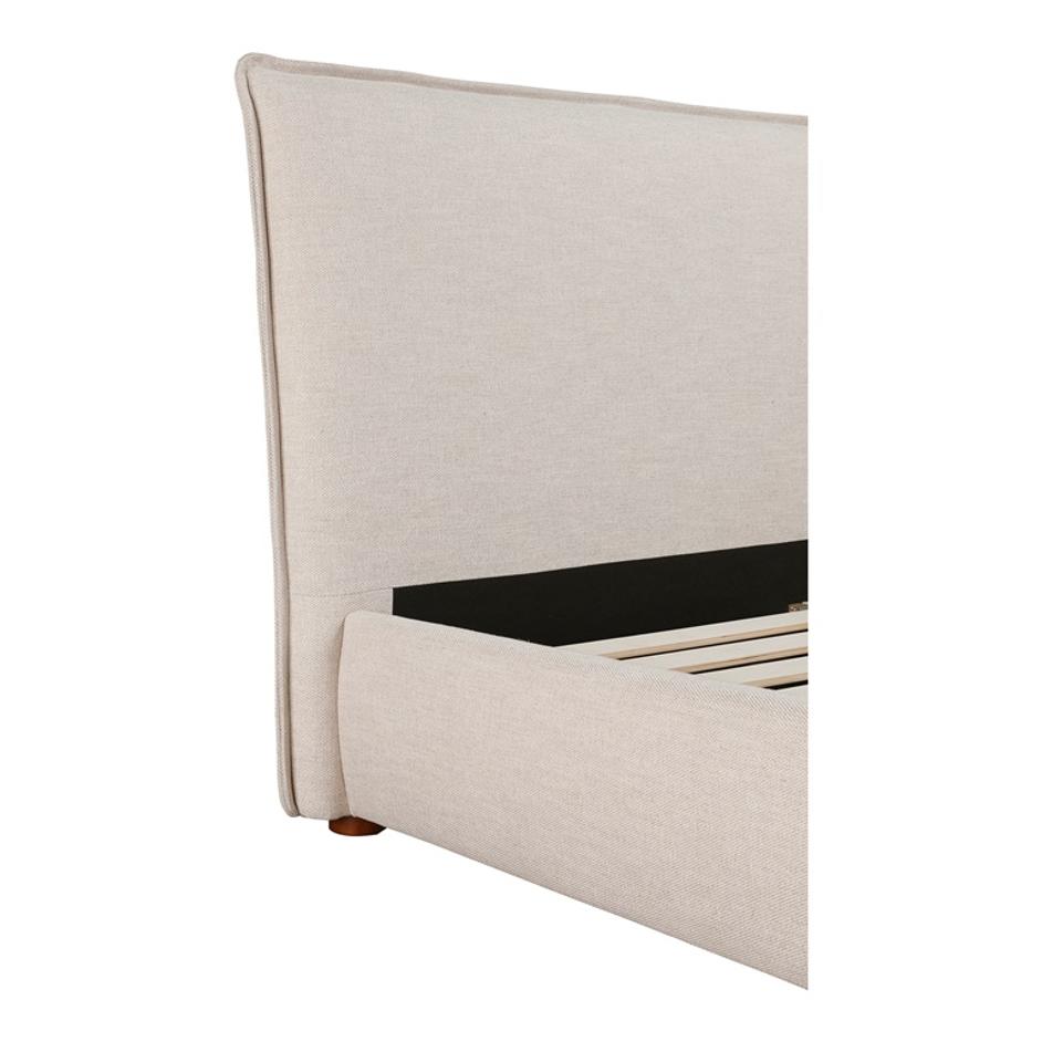 LUZON KING BED WHEAT by Moes Home