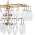 Tressia Chandelier Brass by Classic Home