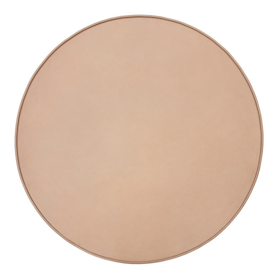 Atalia KD Reclaimed Teak Coffee Table w/ Steel Tray Top, Antique Copper  by New Pacific Direct