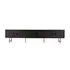Verbania 98" Plasma Cabinet, Matte Black by Home Trends & Design