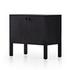 Isador Bar Cabinet In Black Wash Poplar by FOUR HANDS
