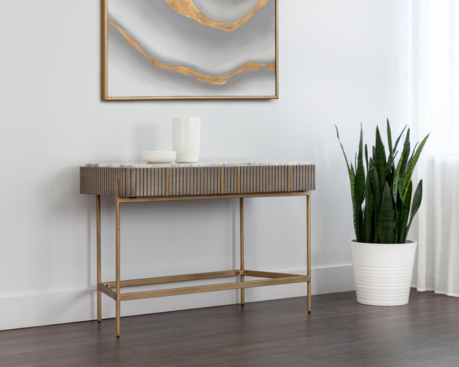 MAURO CONSOLE TABLE by Sunpan