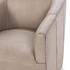Vernon Leather Swivel Chair Lush by Classic Home