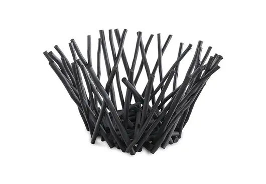 Stick Bowl, Tall, Black by PHILLIPS COLLECTION