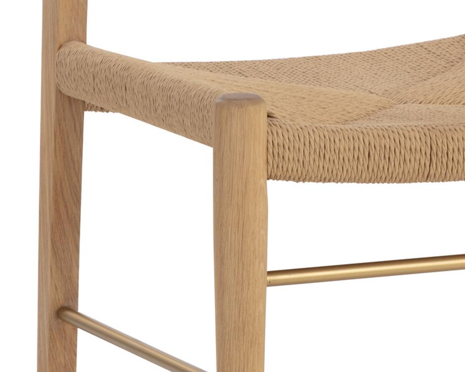 BONDI DINING CHAIR - LIGHT OAK by Sunpan
