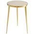 Dresden Side Table In Gold by Cyan Design