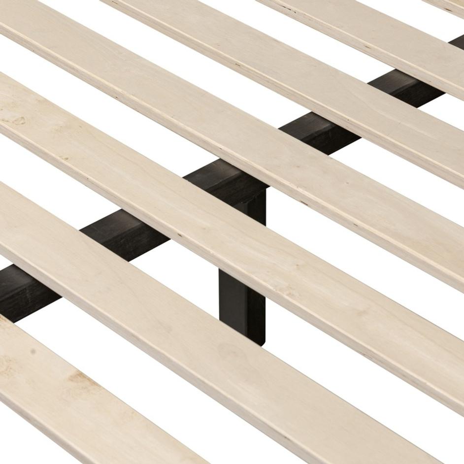 Leo King Bed - Smoked Black by Four Hands