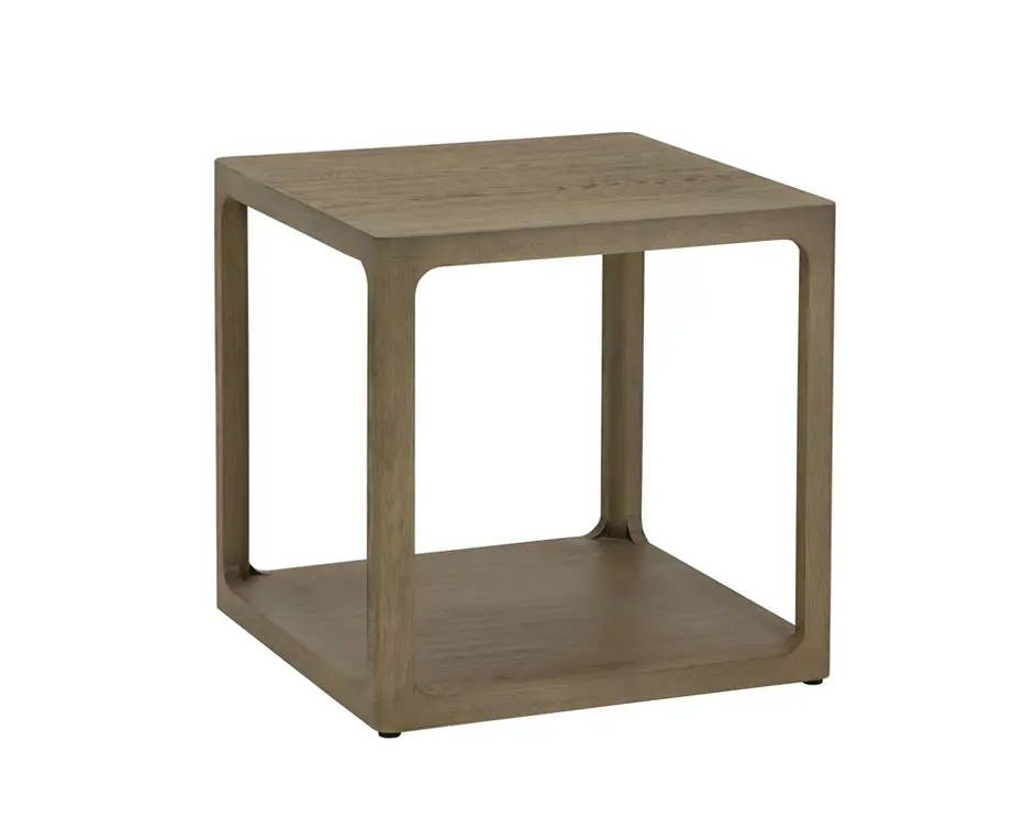 DONCASTER SIDE TABLE - SMOKE GREY by Sunpan