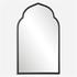 Kenitra Black Arch Mirror by Uttermost