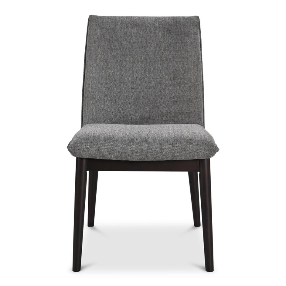Charlie Dining Chair Dark Grey – Set Of Two by Moes Home