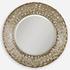Alita Champagne Woven Metal Mirror by Uttermost