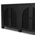 Tilda 6 Door Sideboard - Black Wash Mango by Four Hands