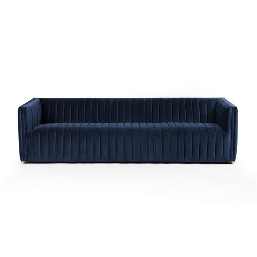 Augustine Sofa-96"-Sapphire Navy by FOUR HANDS