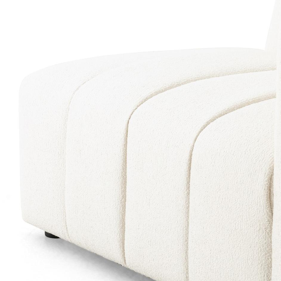 Langham Channeled Raf Pc In Faytte Cloud by FOUR HANDS