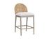 CALANDRI COUNTER STOOL - GREIGE - LOUIS CREAM by Sunpan