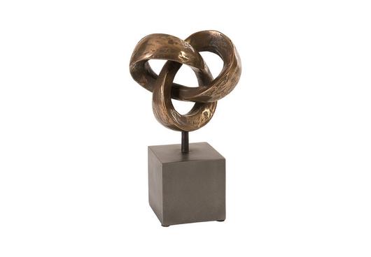 Trifoil Table Sculpture, Bronze by PHILLIPS COLLECTION