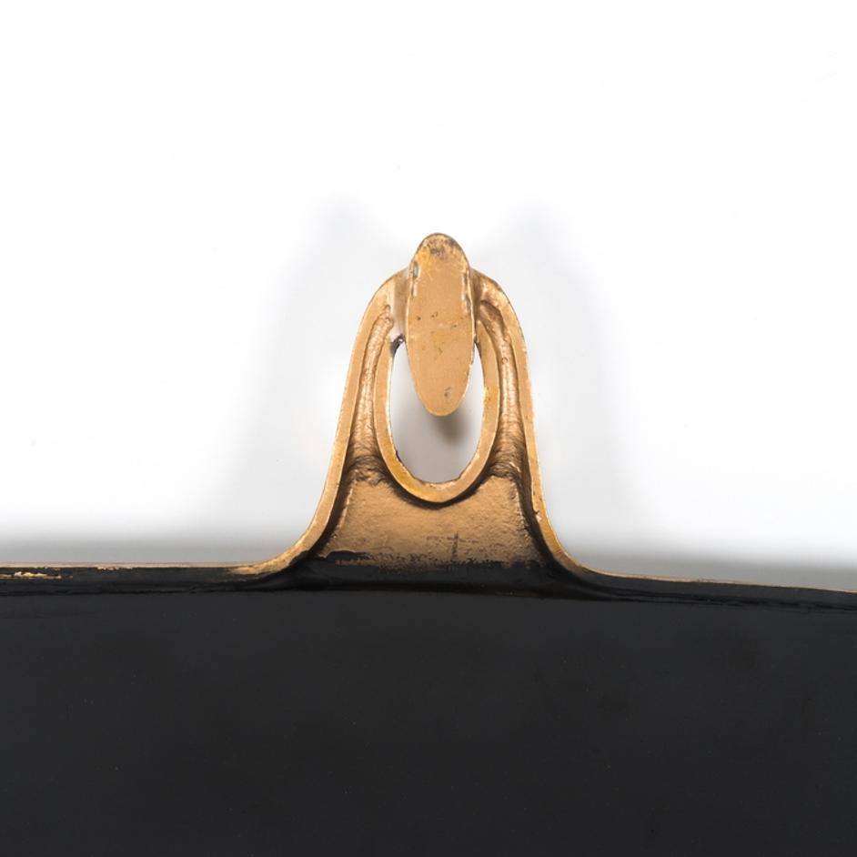 Hyde Large Mirror-Gold Leaf by FOUR HANDS