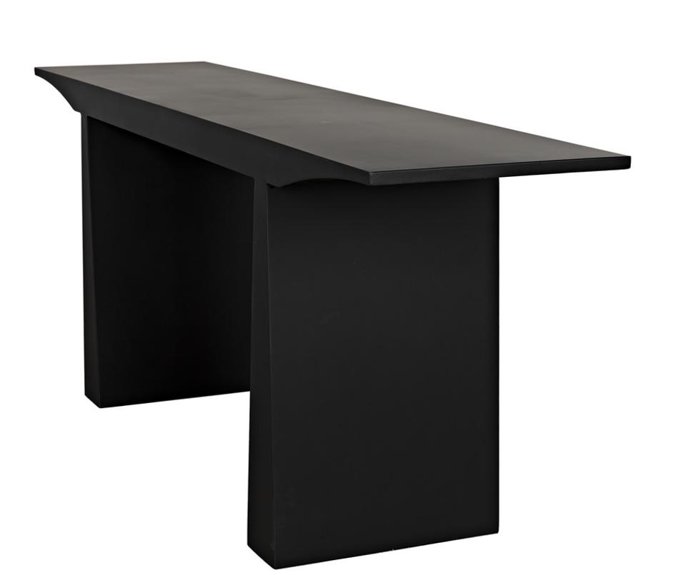 Truss Console, Black Metal by Noir Furniture