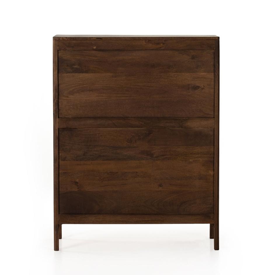 Sydney Tall Dresser In Brown Wash by Four Hands
