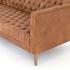 Williams Leather Sofa-75"-Nat Wash Camel by FOUR HANDS