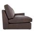 Thurlow Right Arm Facing Chair Espresso Brown Leather by Moes Home