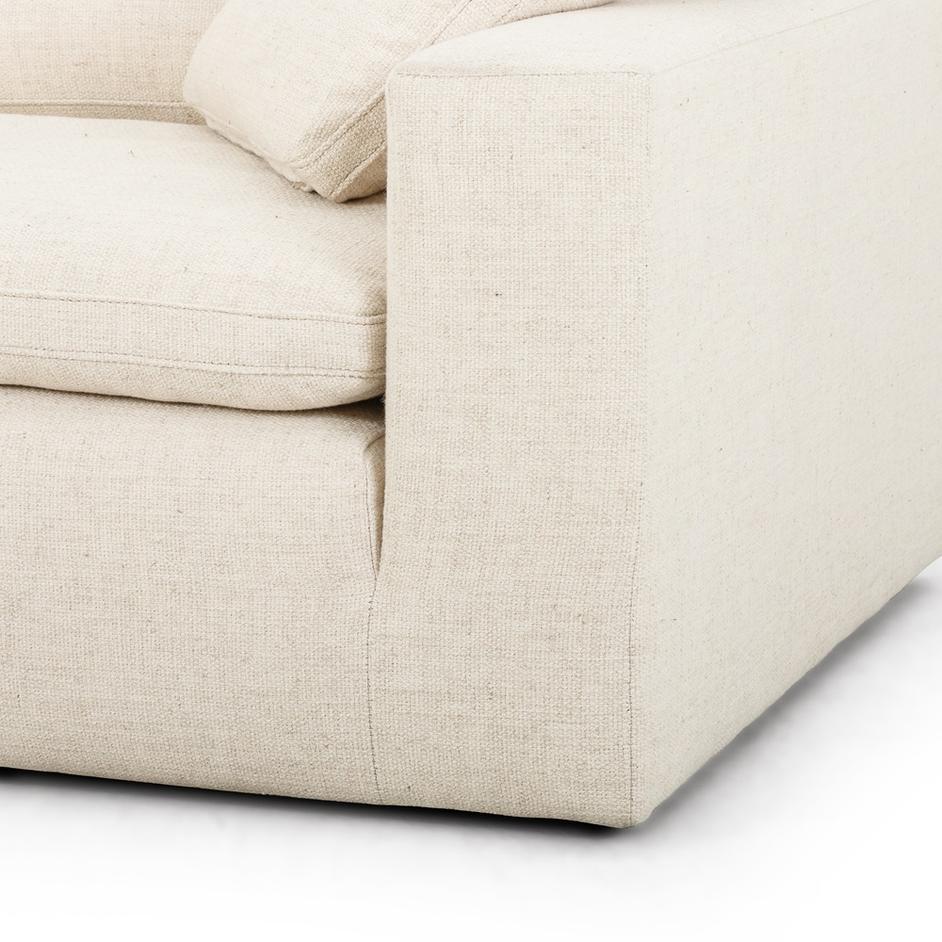 Plume Sofa-96"-Thames Cream by FOUR HANDS