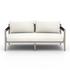 Sherwood Outdoor Sofa 63" In Weathered Grey by FOUR HANDS