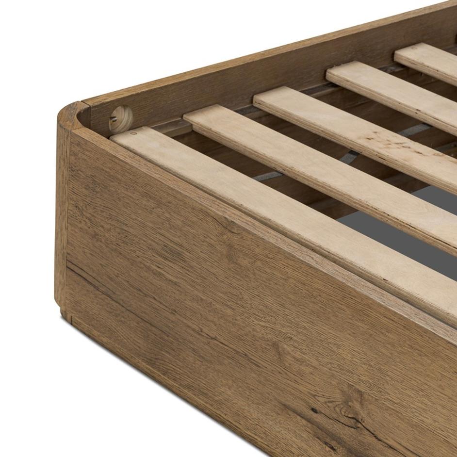 Maeve Queen Bed - Laken Taupe by Four Hands