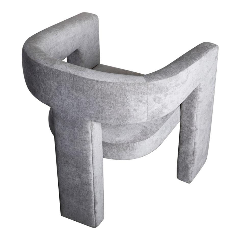 ELO CHAIR SOFT GREY by Moes Home