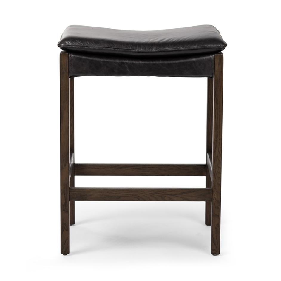 Aya Counter Stool In Sonoma Black by FOUR HANDS