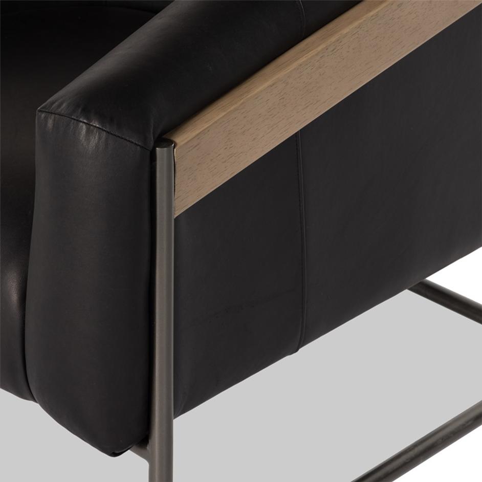 Etta Chair In Heirloom Black by FOUR HANDS