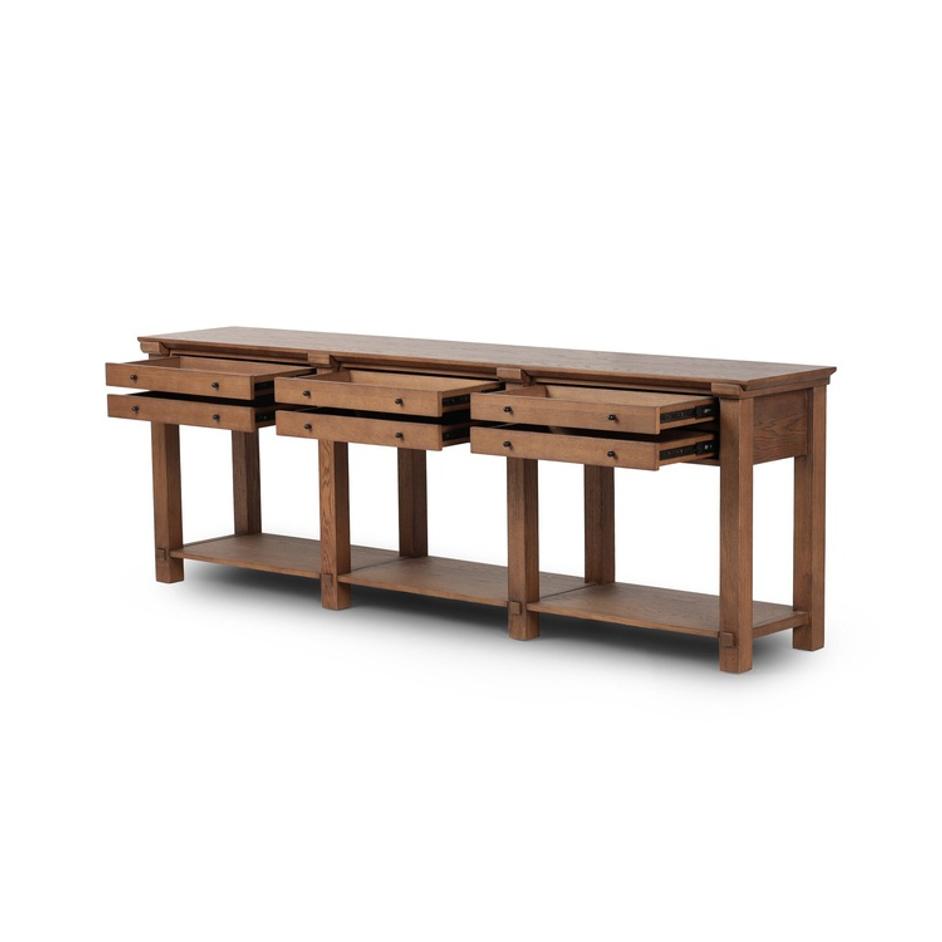 Gardendale Console Table - Tan Oak by Four Hands