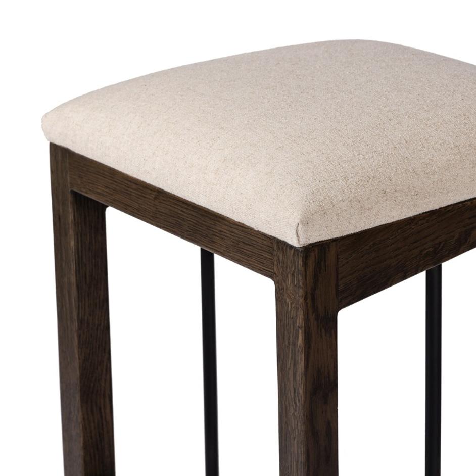 Finn Bar + Counter Stool In Sienna Brown Oak by Four Hands