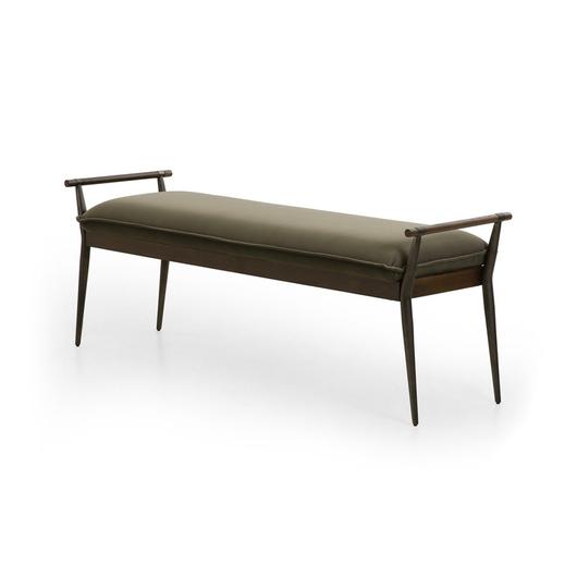 Charlotte Bench - Modern Velvet Loden by Four Hands