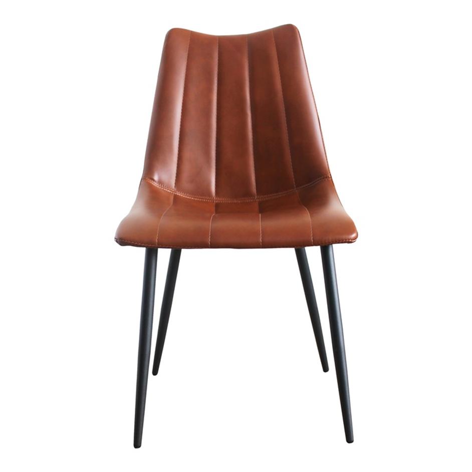 ALIBI DINING CHAIR BROWN by Moes Home