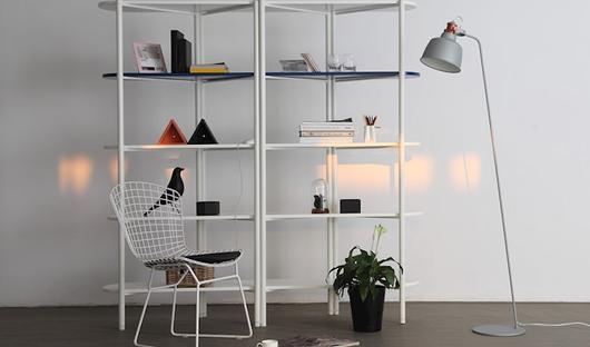 Hentz Floor Lamp - Silver by GALLA HOME