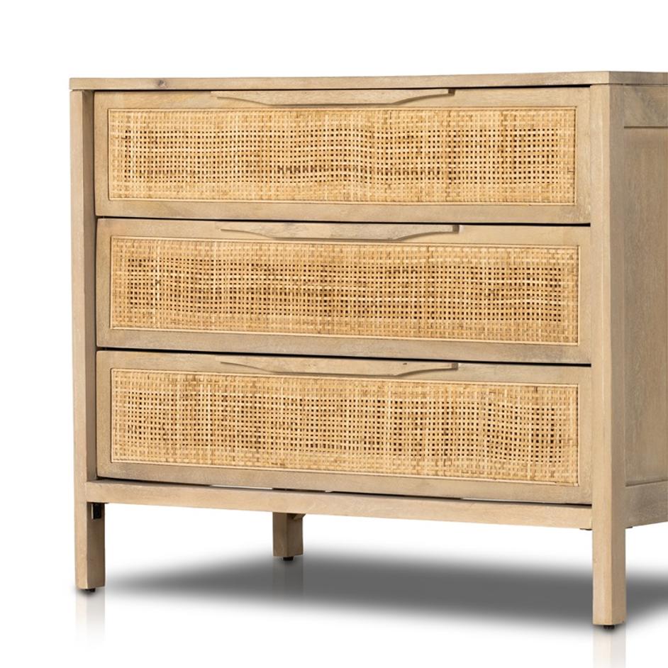 Sydney Large Nightstand in Natural Mango by FOUR HANDS
