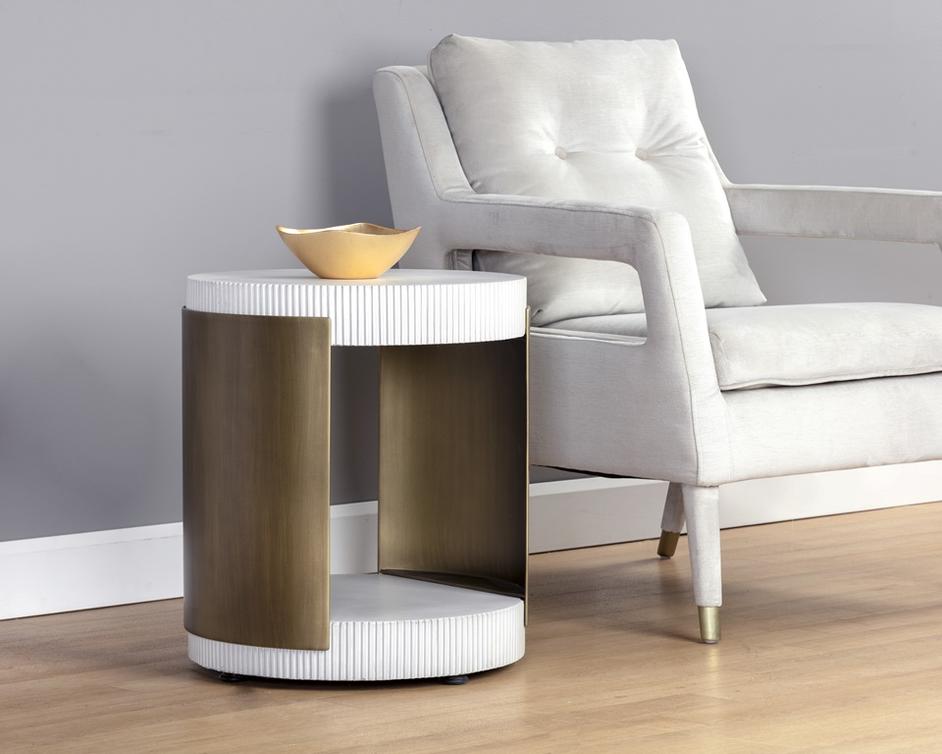 Cavette End Table by Sunpan