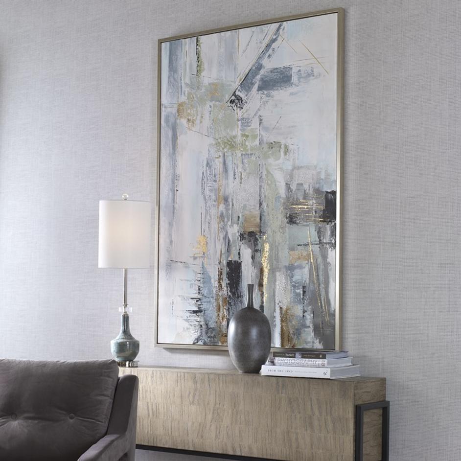 Natural Springs Hand Painted Canvas Art by Uttermost