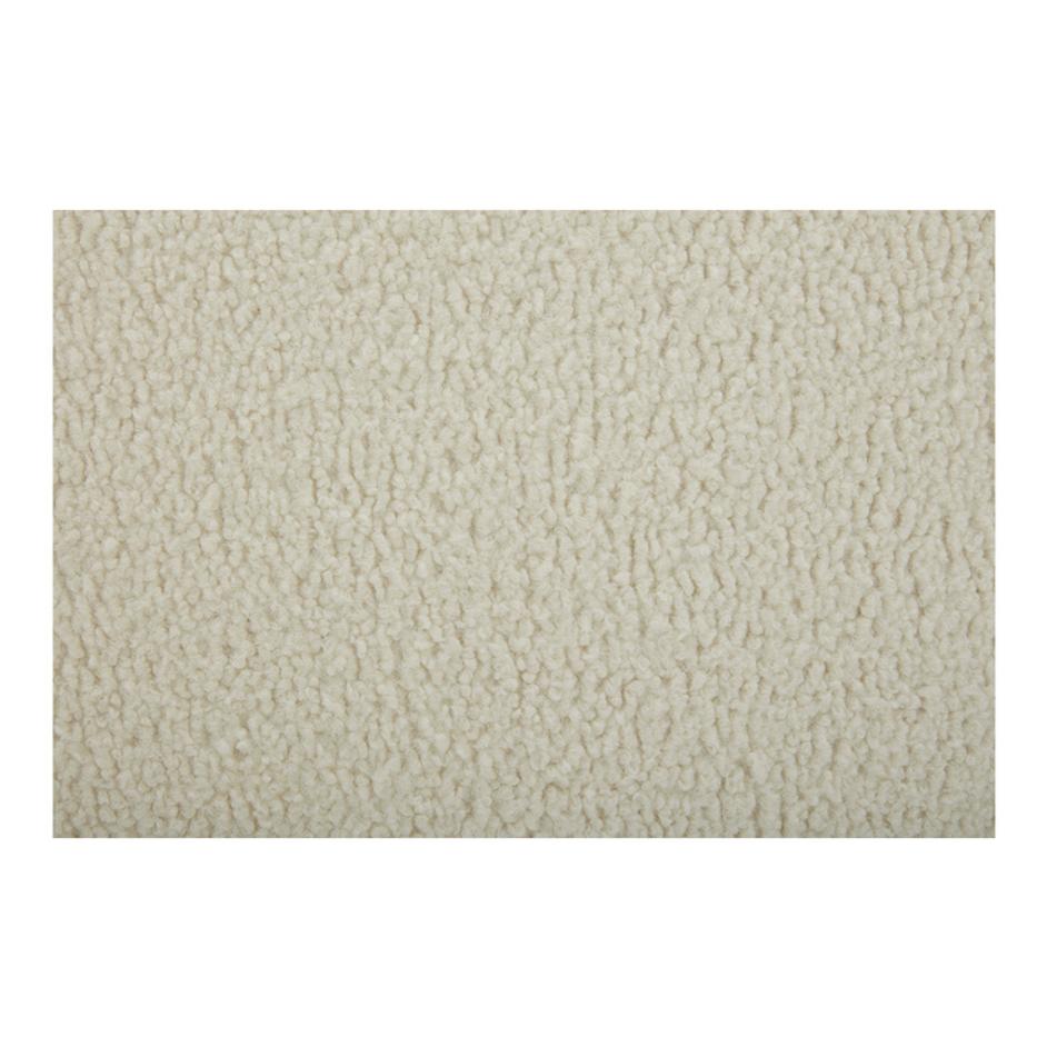 Oscy Swivel Chair Vegan Shearling White by Moes Home