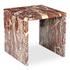 Rosa Accent Table Rosso Levanto Marble by Moes Home