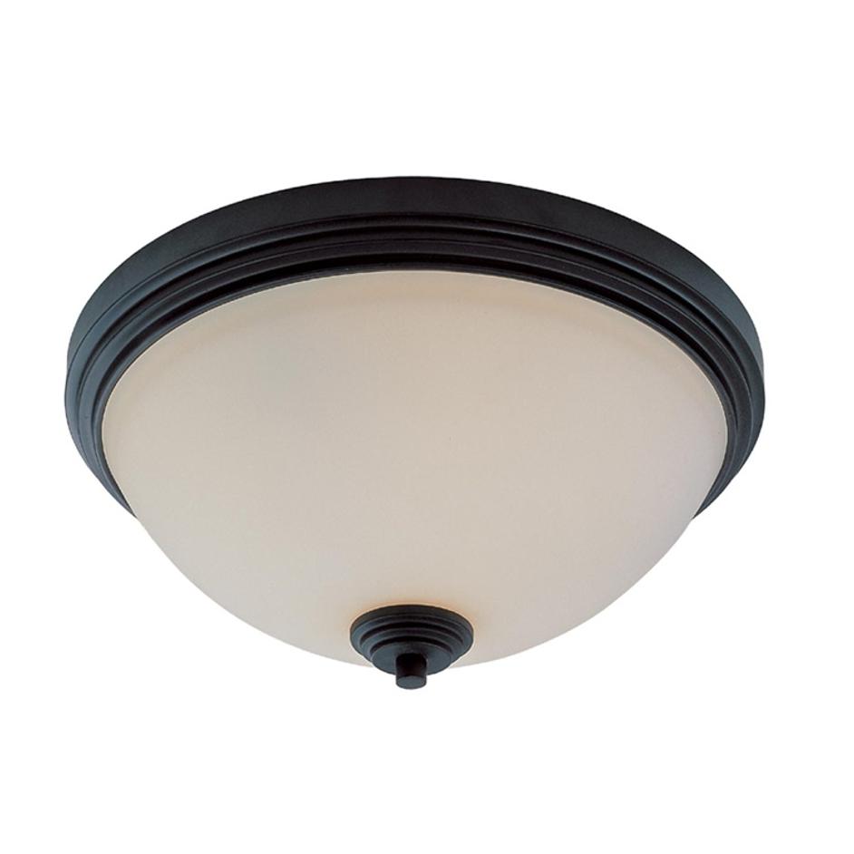 Chelsey 3 Light Flush Mount in Bronze Finish by Z-Lite