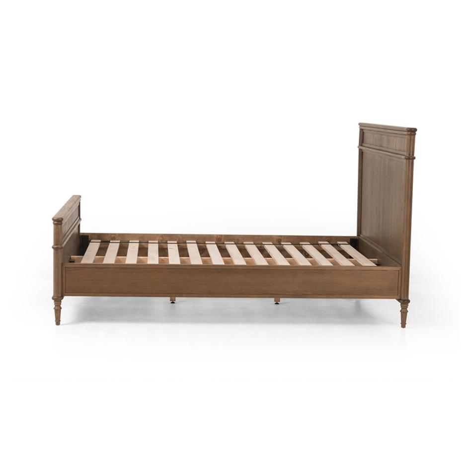 Toulouse Bed In Toasted Oak In King by FOUR HANDS