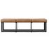 Calvin Narrow Bench Chestnut by Classic Home