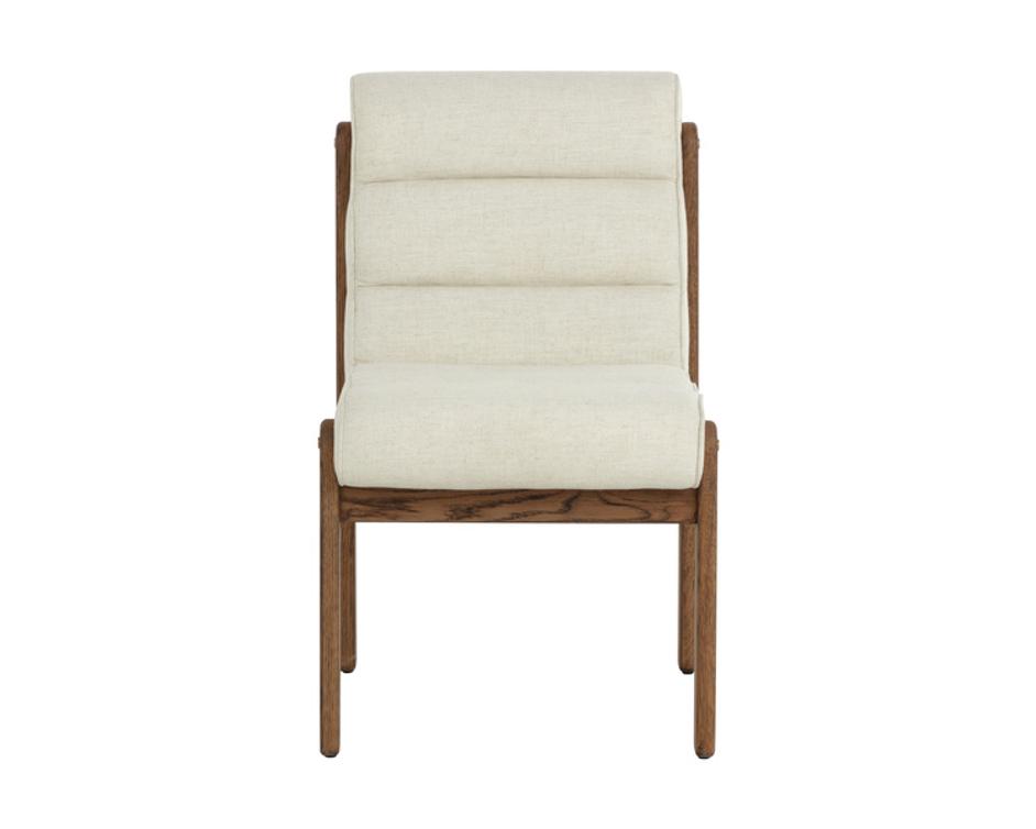 BERTIE DINING CHAIR - GERALT LINEN by Sunpan