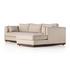 Lawrence 2-Piece Sectional W/ Chaise - Nova Taupe by Four Hands