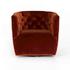 HANOVER TUFTED SWIVEL CHAIR-SAPPHIRE RUST by FOUR HANDS