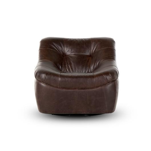 Farley Swivel Chair - Conroe Cigar by Four Hands