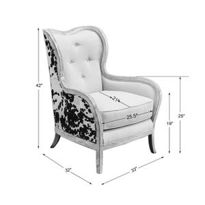 Chalina High Back Armchair by Uttermost