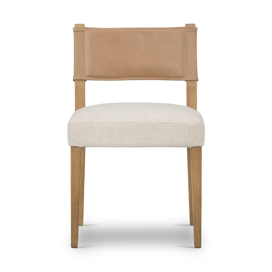 Ferris Dining Chair In Winchester Beige by FOUR HANDS